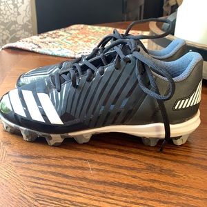 Adidas baseball cleats size 5 boys